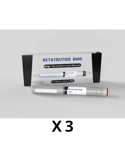 3 x Retatrutide 8Mg Pen