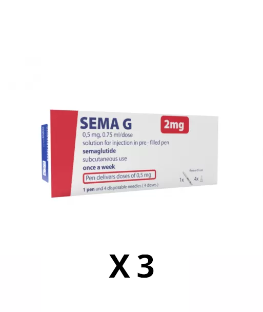 3 x Sema G 2 MG